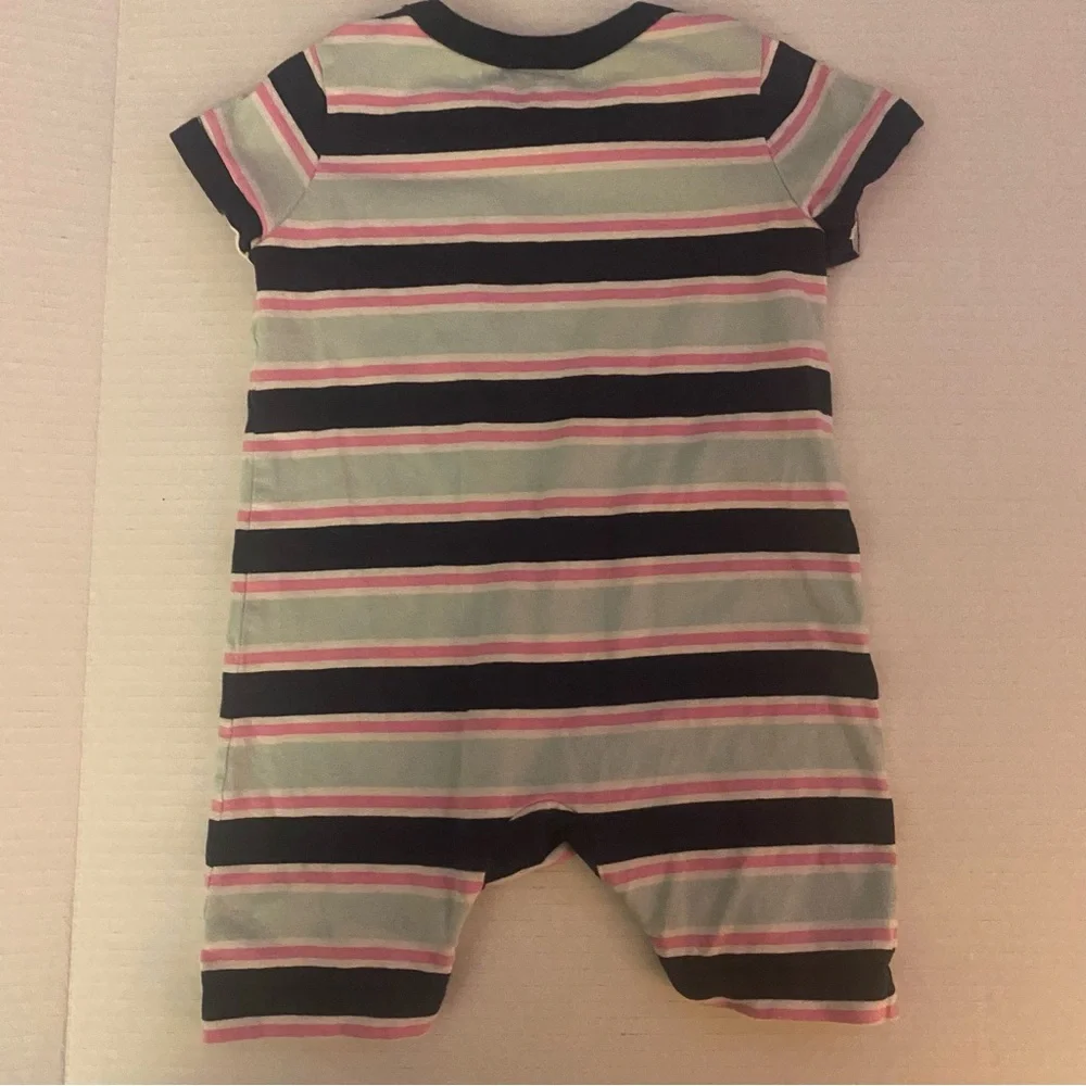 Hanna Andersson Multicolor Baby Romper 3-6 Months GUC